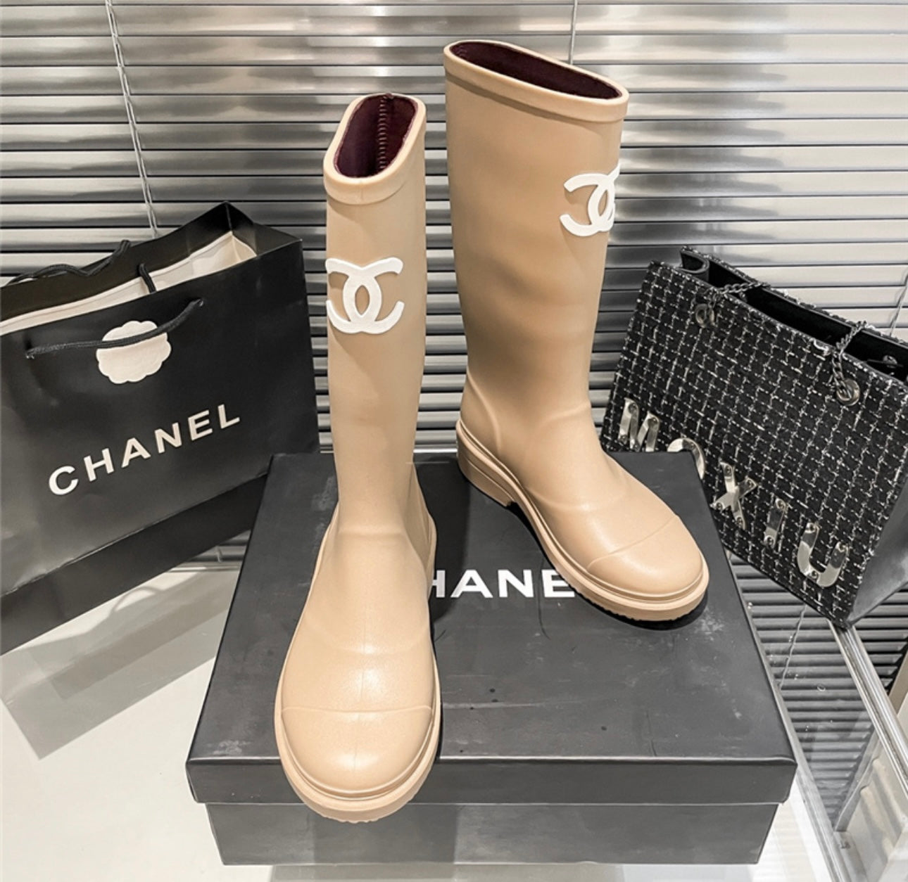 Bottes inspiration Chanel