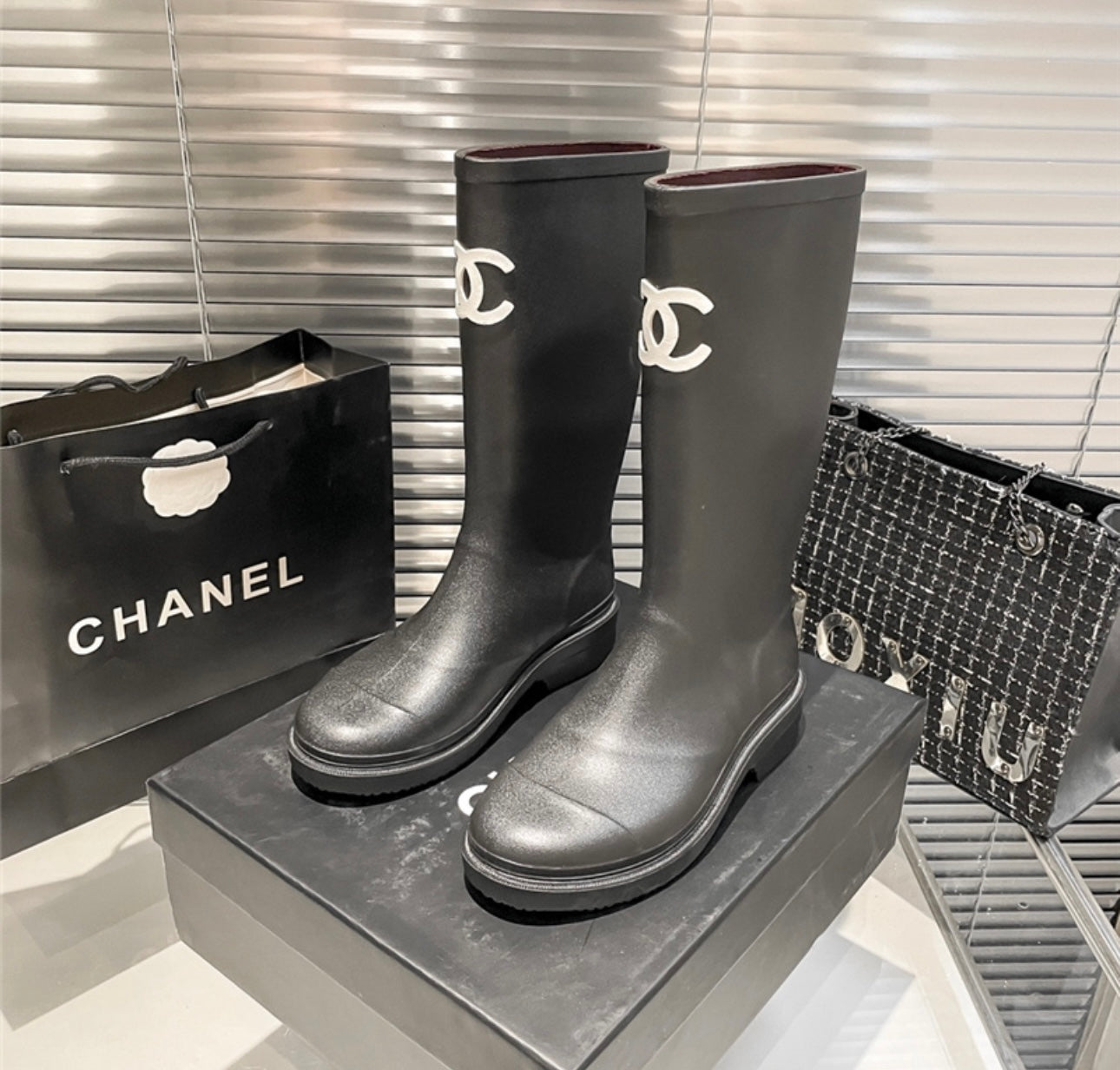 Bottes inspiration Chanel