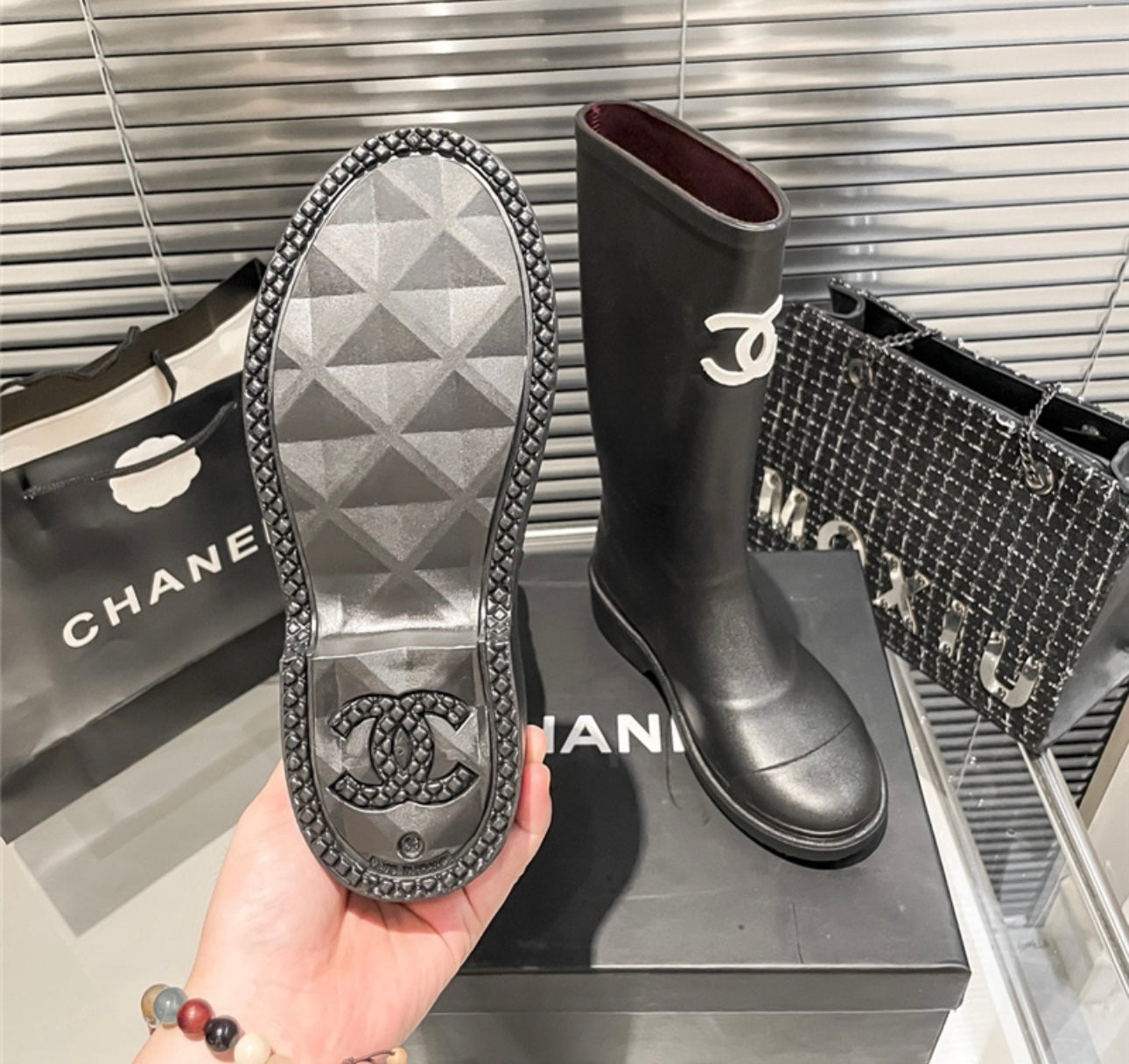 Bottes inspiration Chanel