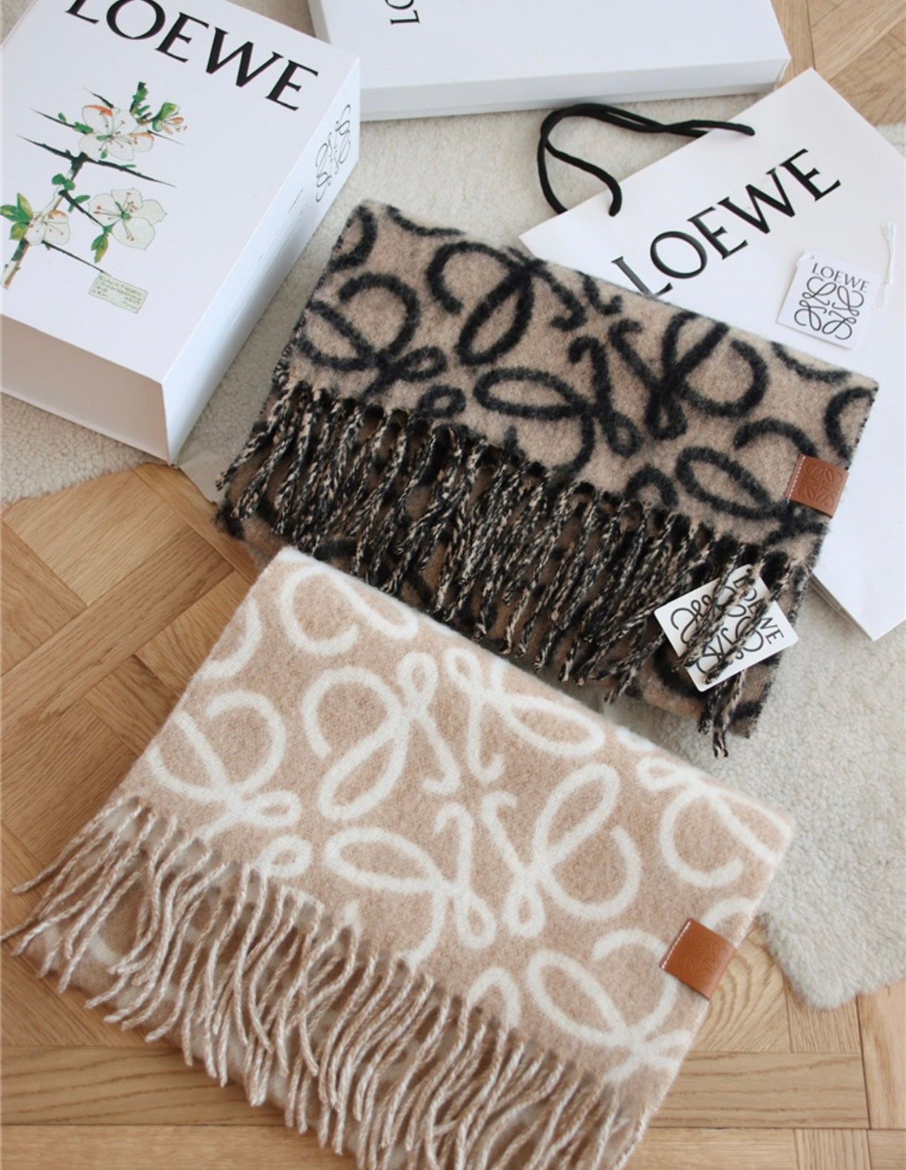 Écharpe inspiration Loewe