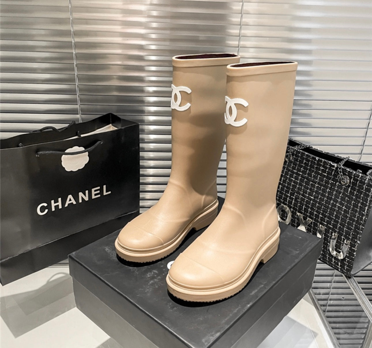 Bottes inspiration Chanel